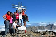 80 I magnifici sette sul Pizzo Coca, 3050 m, (foto Giò)